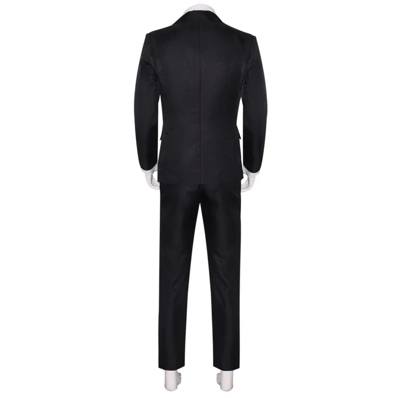 SN88 Adult Arthur White Suit Halloween Costume Movie Joker 2024 Men Cosplay In Black