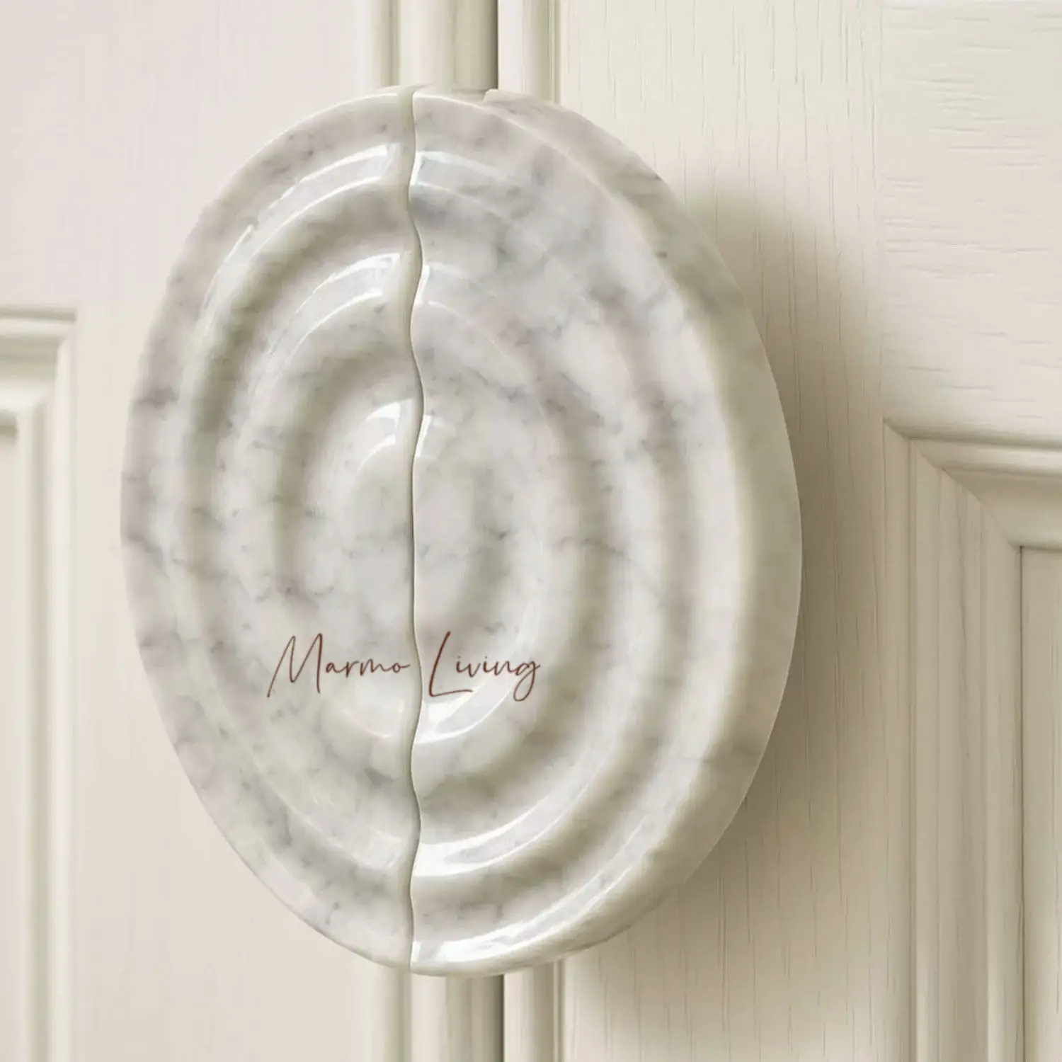 

Luxury Vintage Marble Handle for Commercial Cafe Boutique Glass Door Decoration