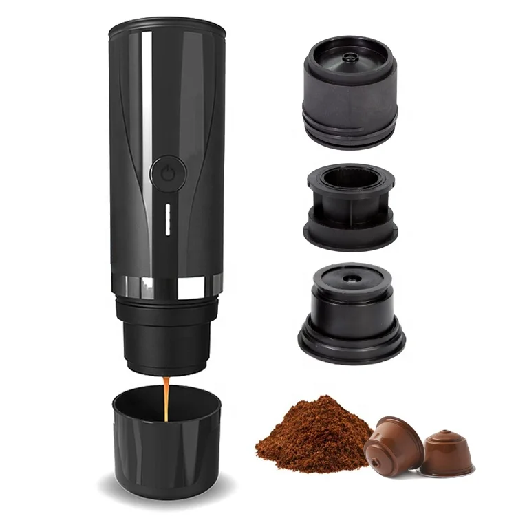 Fully Automatic Portable Coffee Maker Travel Gadget Manual Operation Camping Coffee Maker OEM Anti-Lock Braking System