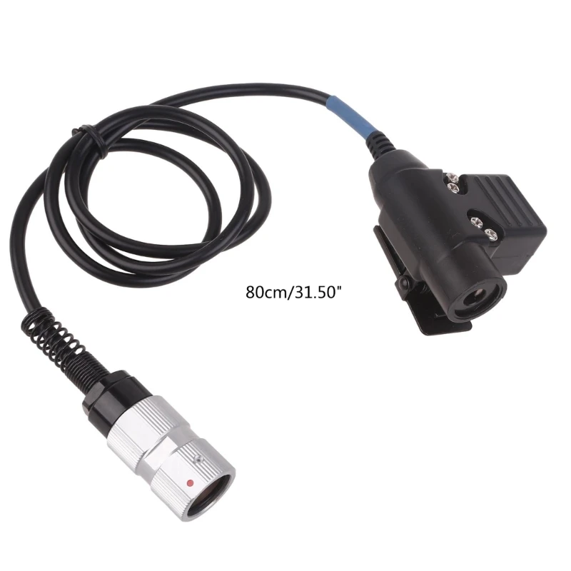 Dropship u94 ptt plug 6 pinos conector adaptador fone ouvido para an/prc148 & an/prc152