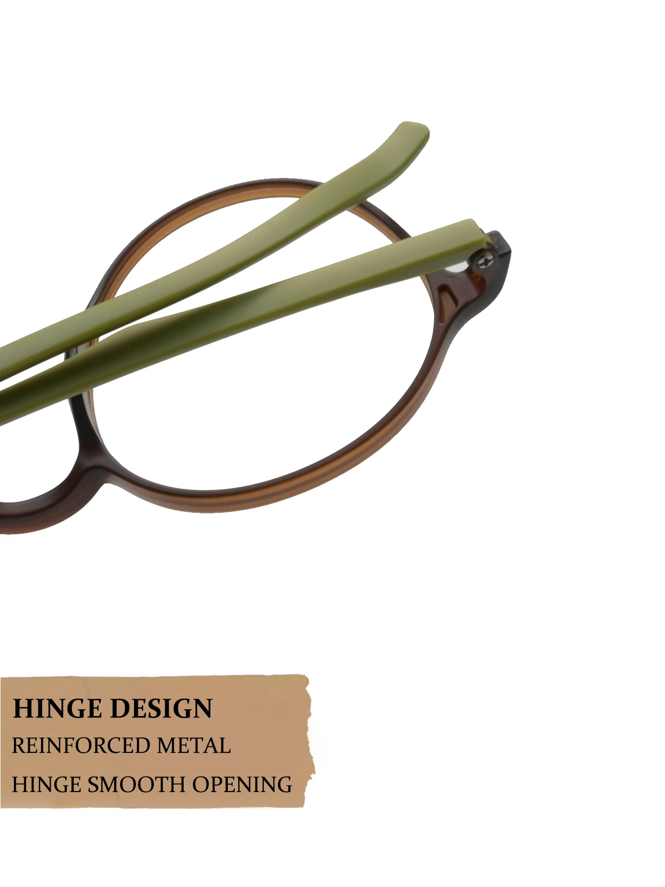 Marke Design Vintage Runde Grün Rahmen Anti Blau Licht Photochrome Lesebrille Männer und Frauen Rezept Individuelle Gläser – Detail 6