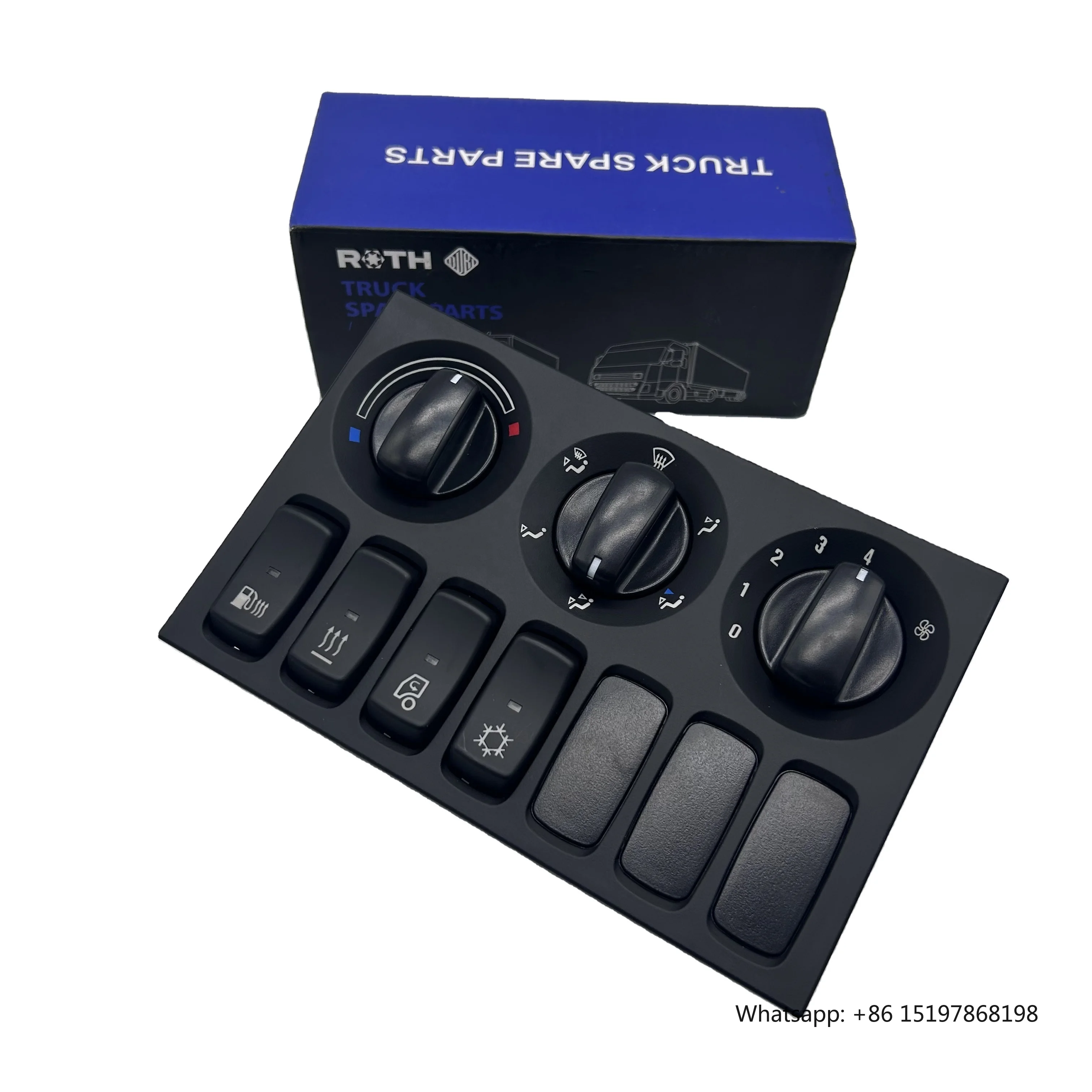 

Ouri TRUCK SWITCH MANUAL AIR CONDITION CONTROL PANEL 1797411 1543095 for SCANIA R