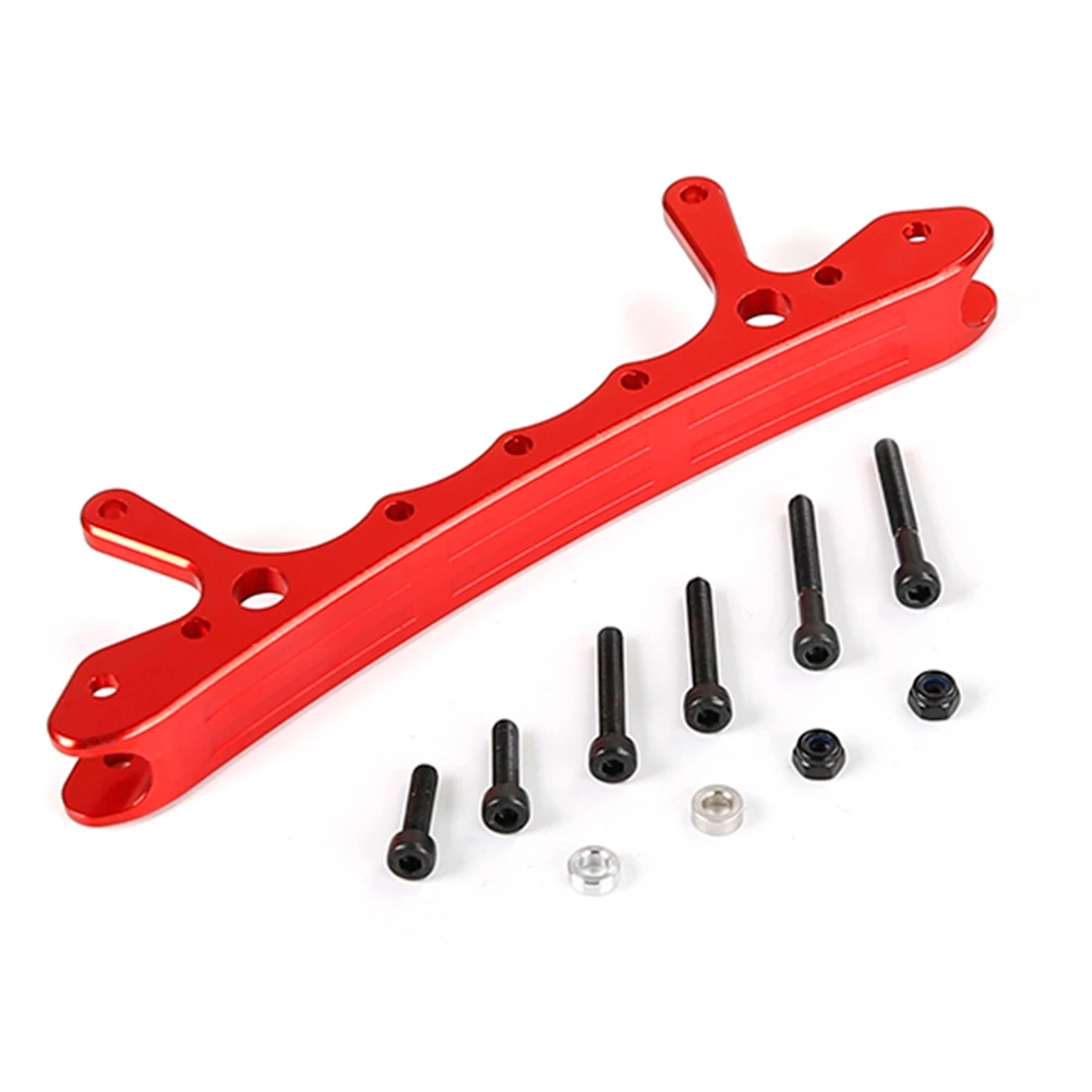 Rear Shock Tower Mount Brace for RC 1/5 HPI Baja 5B 5SC 5T 5R SS 95104 Hop Up Parts-Red