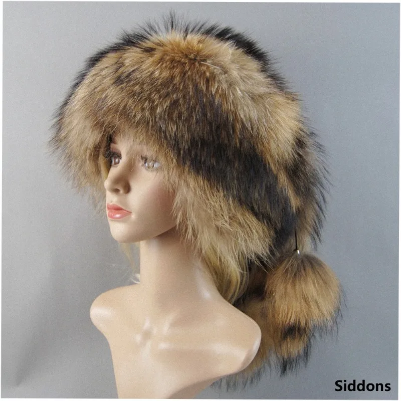 2026 Winter Women Fur Cap Real Genuine Natural Fox Fur Hats Headgear Russian Outdoor Girls Beanies Cap Ladies Warm Fashion Cap