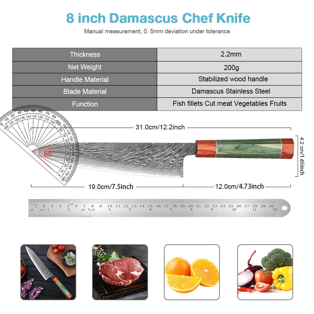 Japanese Chef Knife 8