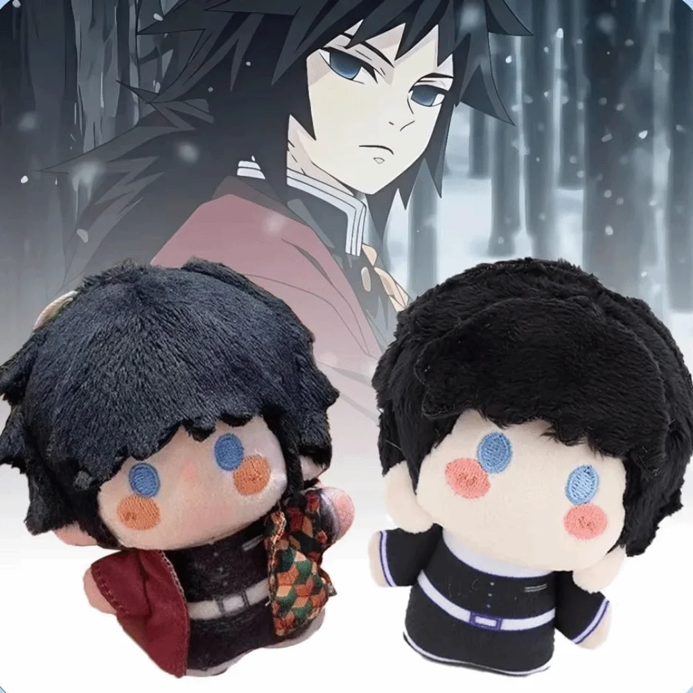 

10 см плюшевый брелок Demon Slayer Kawaii Япония аниме Tomioka Giyuu фигурка игрушки Kyoujurou Tomioka Giyu мягкая кукла кулон подарки