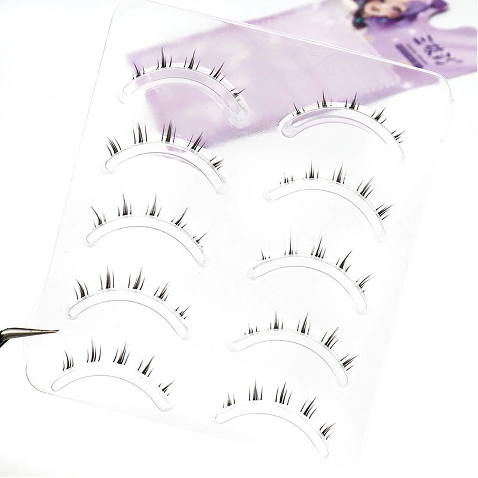 Natural Lower Segmented Eyelashes Bottom Lash Clusters DIY Eyelash Extensions for Festival Party Wedding Dating