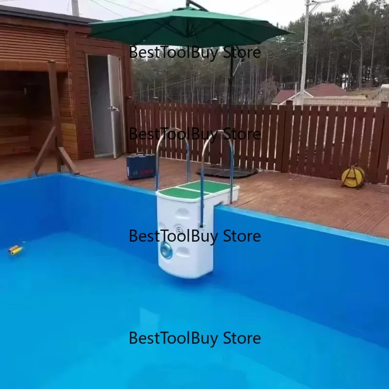 

Pipe-Less Wall Hung Design Ground Swimming Pool Equipment Wall Mount Filter Made Durable Acrylic Pool