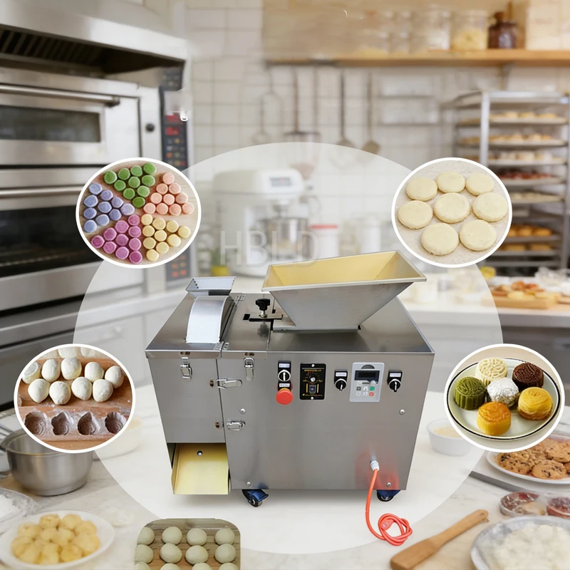 Commercial Stainless Steel Bread Biscuit Mantou Dough Ball Splitter Cutter 110V 220V for Kitchen