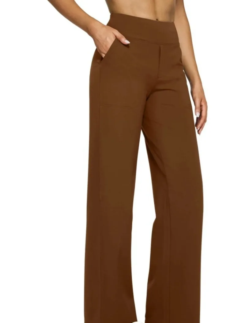UNITIM Damen-Trainingshose mit weichen, geraden Beinen und Taschen, Yoga-Hose für Damen, lässige, gerade Hose mit hoher Taille, Sport, Yoga, Joggen – Detail 7