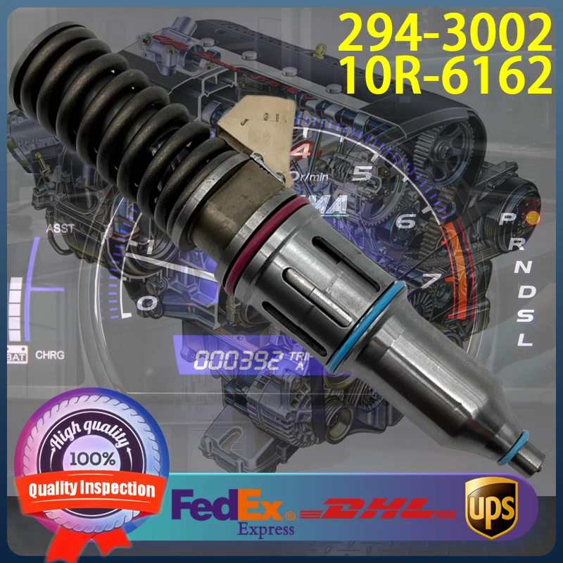 

6PCS 294-3002 High Quality Diesel Fuel Injector 10R-6162 for Caterpillar CAT C13E Engine Petroleum Package TH35-C13T TH35-E81