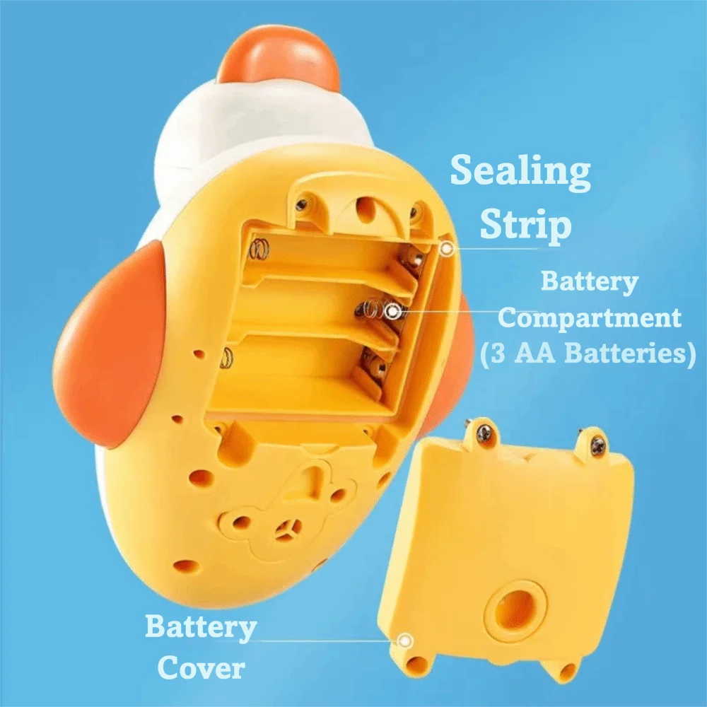 Divertidos juguetes eléctricos de agua para baño de bebé, patos de chorro de rotación, cabezal de ducha de baño, juego de juguetes de ducha de dibujos animados multifuncionales para bañera