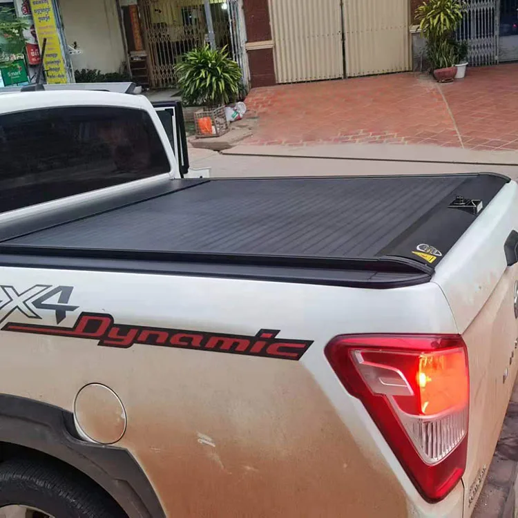 Factory Direct Sales OEM Pickup Password Lock Retractable Bed Cover Waterproof Tonneau Cover Truck for SsangYong Musso