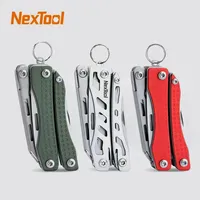 NexTool Mini Flagship 10 In 1 Multitool Multi Function Tool Folding Pliers EDC Screwdriver Bottle Opener Outdoor Red/Green