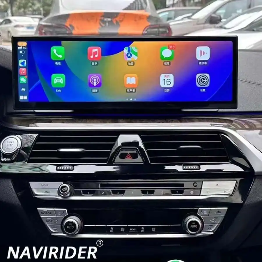 

For BMW 5 Series G30 G38 EVO Android Auto Multimedia Player Stereo Video GPS Navigation Head Unit 14.9Inch DSP Carplay Car Radio