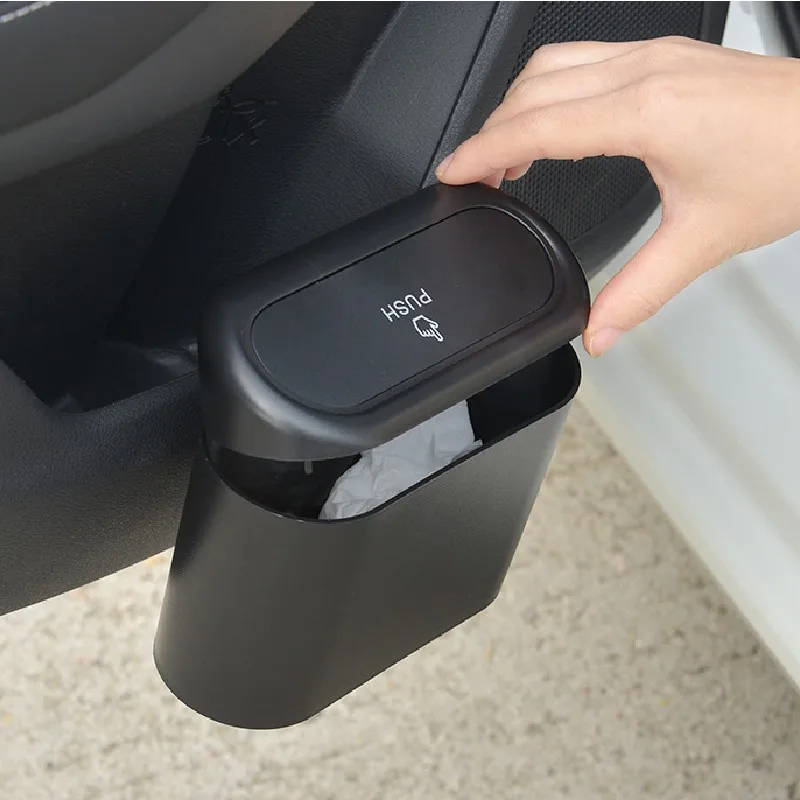 For Honda Accord CL/CM Civic EP/ES/EU 2001~2007 Car Trash Bin Portable Hanging Mini Kit Sundries Organizer Trash Can Accessories