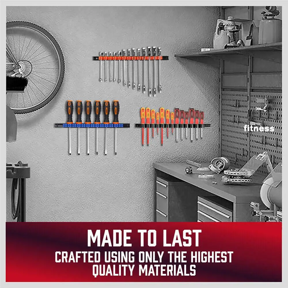 Screwdriver Organizer Wrench Organizer Hand Tool Holder Display Rack For Workshop Vice Wrench Storage Rack  Accessories