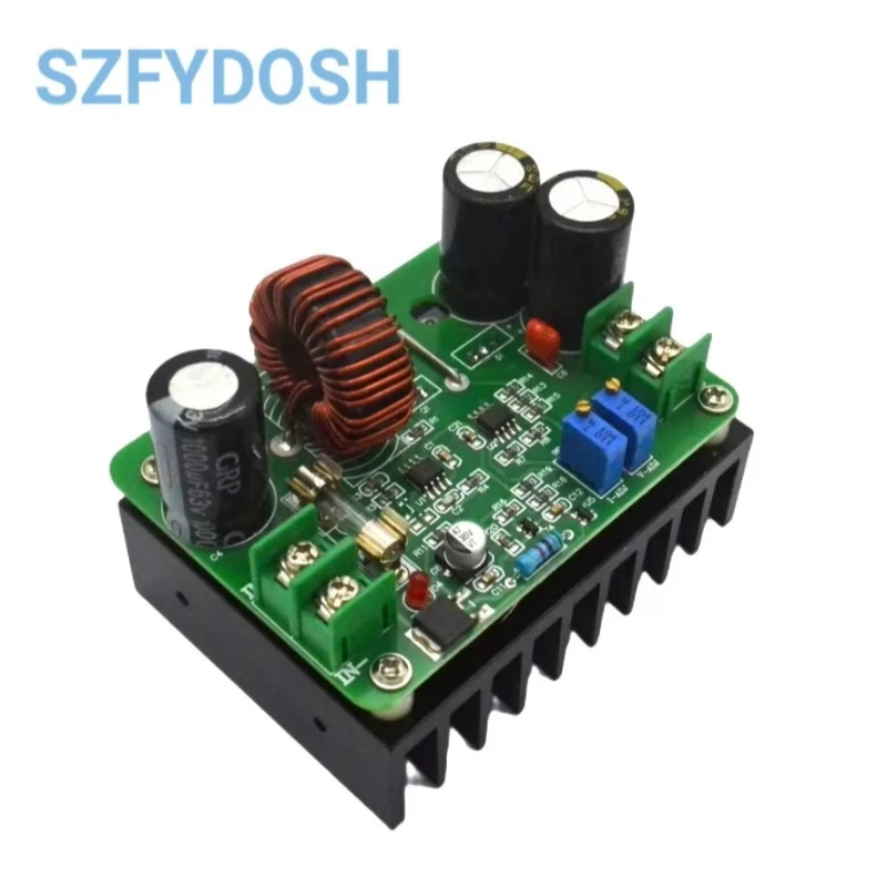 Convertidor de impulso de DC-DC de 600W, módulo de fuente de alimentación de 10V-60V a 12V-80V 10A, voltaje de corriente constante ajustable