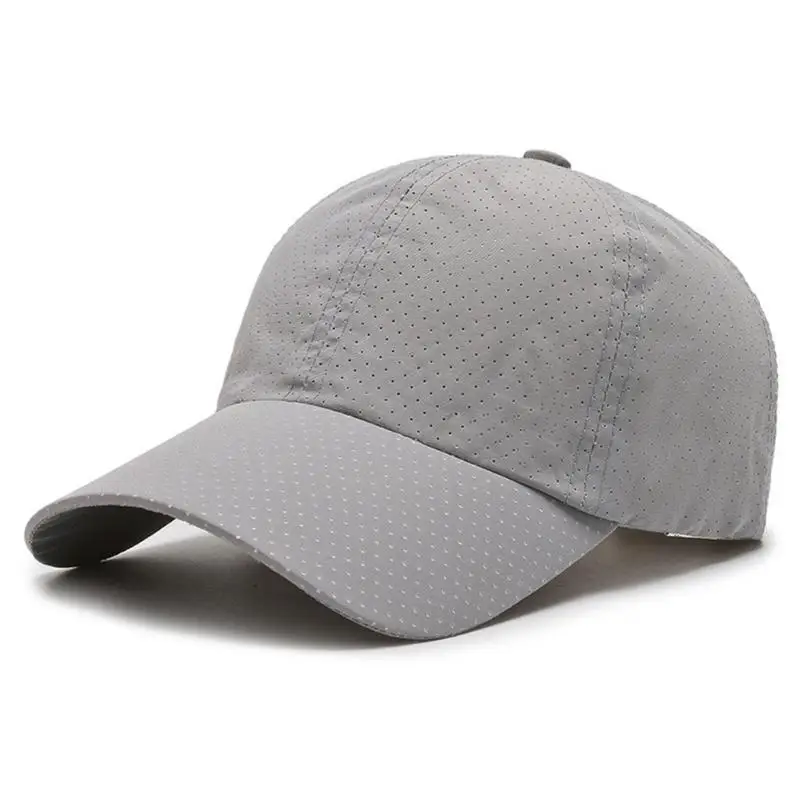 652F Breathable Baseball Hat Quick Drying Hat Adjustable Head Straps Hat Fishing Climbing Travel Hat for Male Sunproof