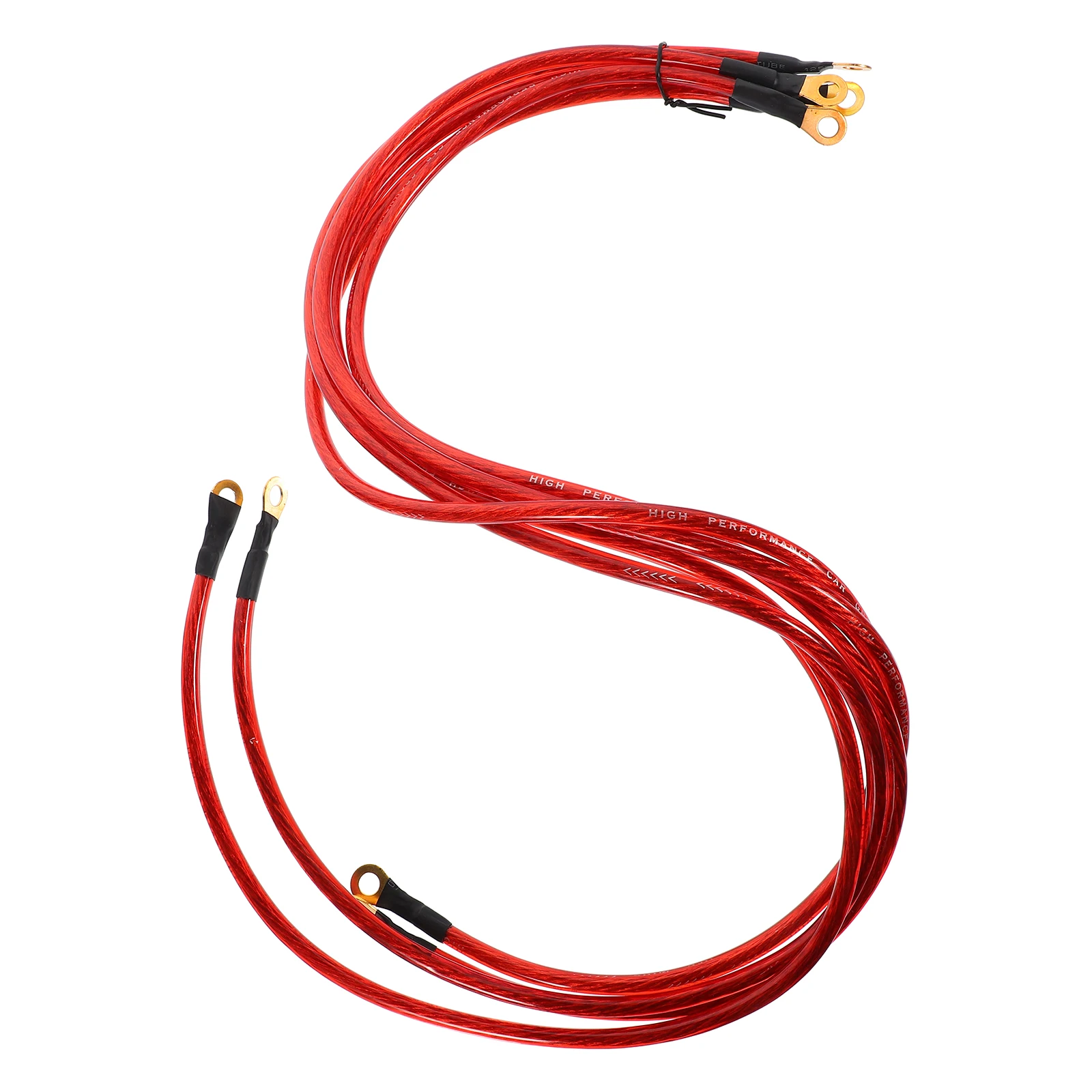 

5 Pcs Reinforced Ground Wire Cable Audio Speaker Subwoofer Line Car Stereo Replacement Signal Transmission Stable