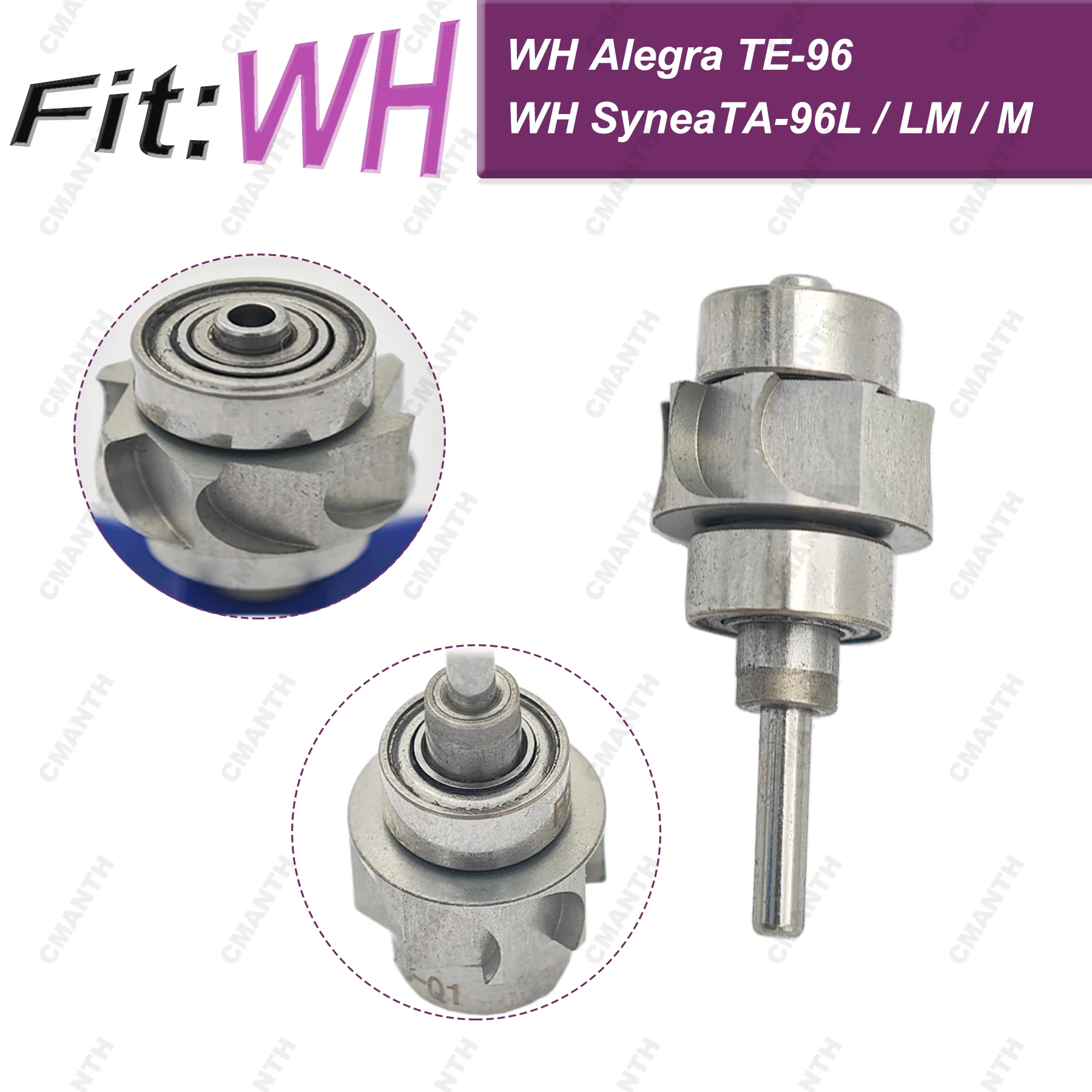 Dental Turbine Cartridge Air Rotor Ceramic Ball Bearings For WH Alegra/ Synea High Speed Handpiece Dentistry Products Accessorie