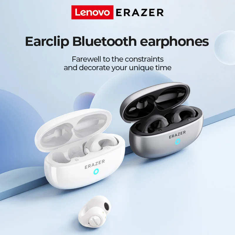 ERAZER XT83 II TWS Fones de ouvido sem fio Bluetooth 5.3 Fones de ouvido Design Touch Control HD Voz Fones de ouvido esportivos 2023