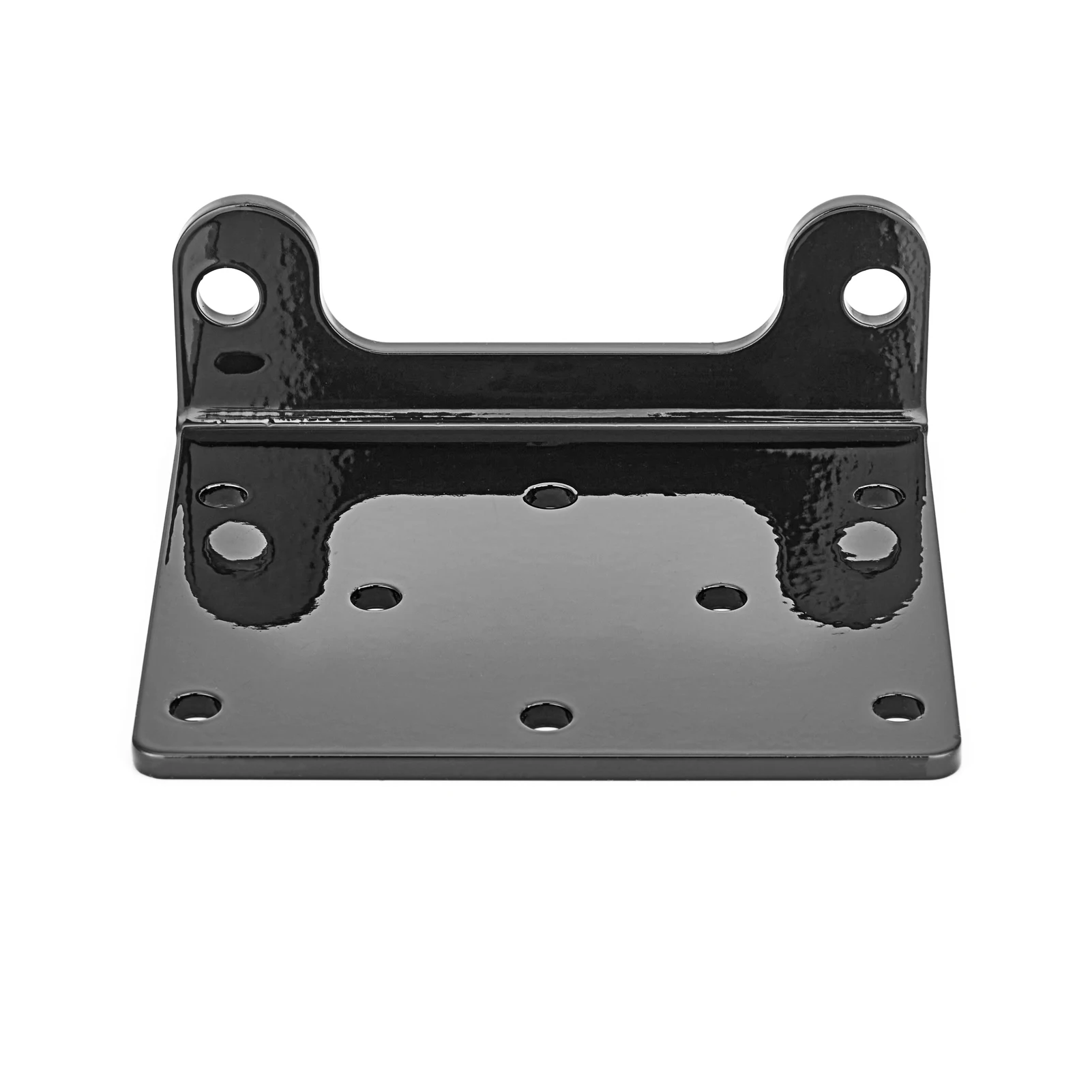 Front Bumper Winch Mount Plate Kit Steel For 2019+ Kawasaki Mule Pro MX KAF700ANFNL UTV Accessories