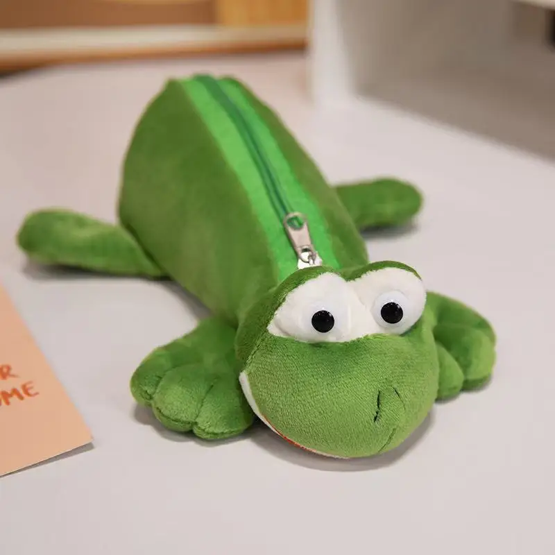 26cm nowy piórnik ze zwierzętami pluszowa zabawka figurka kreskówka anime uroczy prezent urodzinowy dla dzieci zabawna lalka