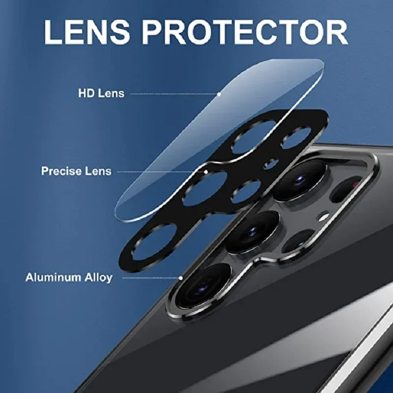 Magnetic Double Sided Tempered Glass Case For Galaxy S26 S25 S24 Ultra S23 S22 Plus Anti-fall Cover Metal Bumper Len Protection
