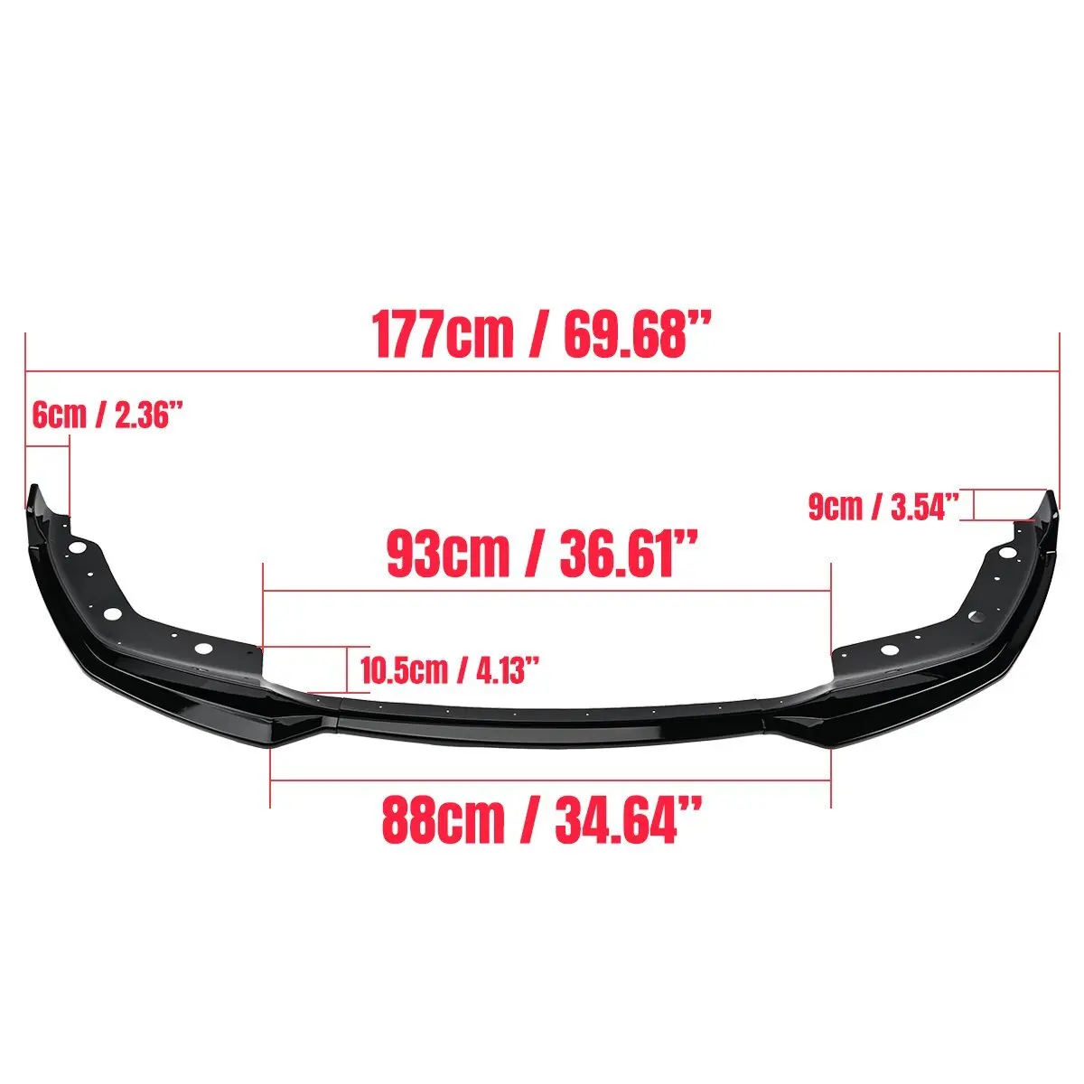ل BMW G20 G21 G28 330i M340i 2019-2021 MP نمط الجبهة حافة مصد السيارة الفاصل مصدات السيارة الأمامية معدات الحماية اكسسوارات السيارات #6