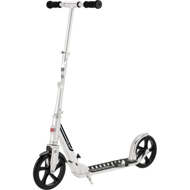 

YY2Razor A5 DLX Kick Scooter Kids Ages 8 - 8" Urethane Wheels,Foldable,Anti-Rattle Handlebars,for Riders up to 220 lbs