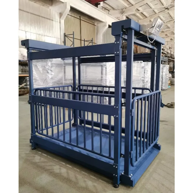 مقياس وزن الماشية من الفولاذ الثقيل مع مؤشر شاشة LED مدعوم OEM وODM