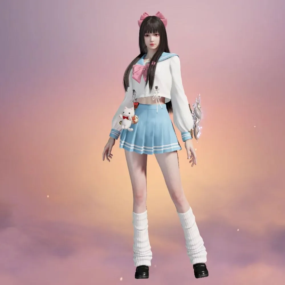 Costume de cosplay Anime The Fragrant Flower Blooms with Dignity Waguri Kaoruko, perruque, robe rose, chemise, costume de carnaval sexy pour femme