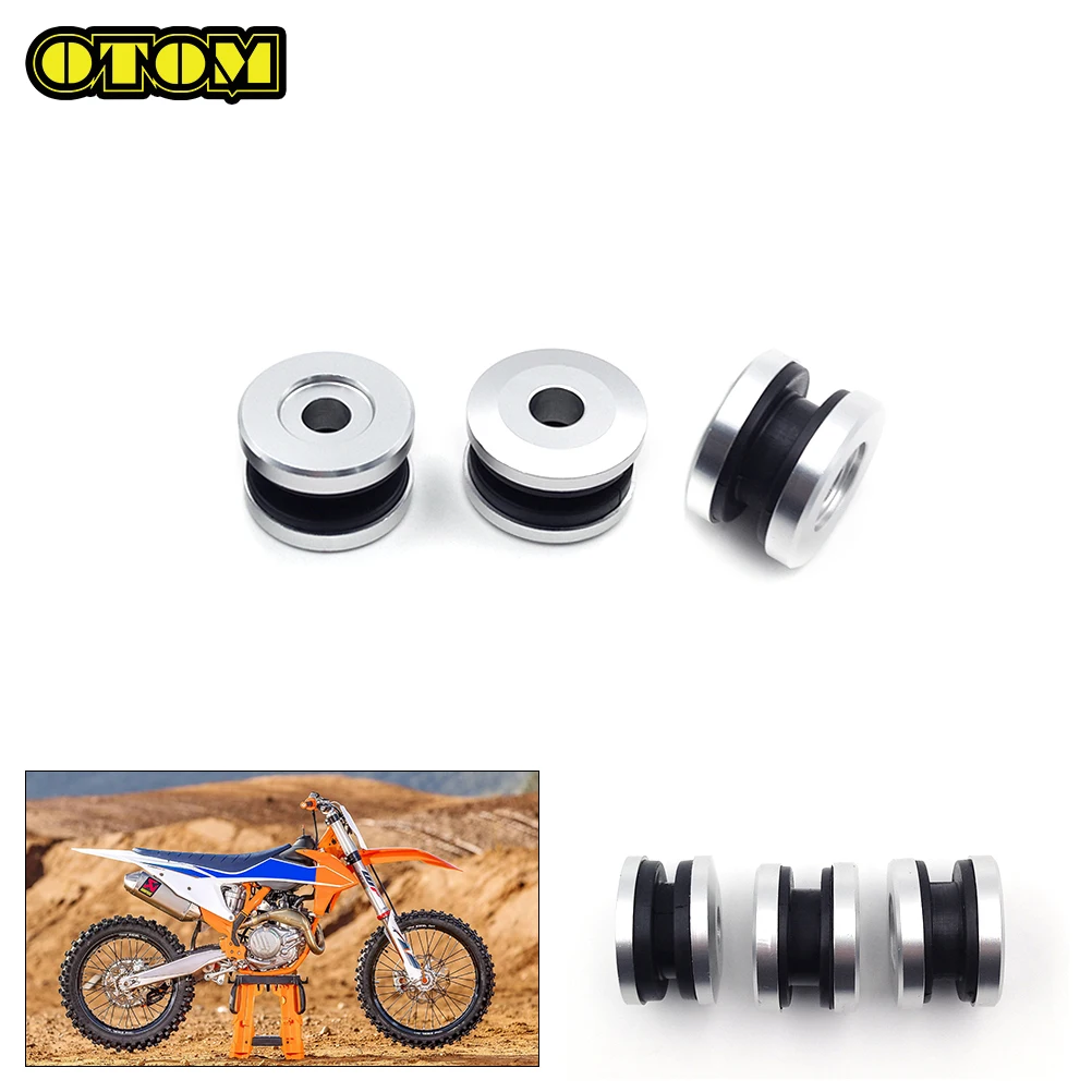 Motorcycle For KTM Exhaust Mounting Damper Bushing NEW Upgraded Pads Guard SXF XCF 250 350 450 RC4 R 2019-2022 Accessories Bikes