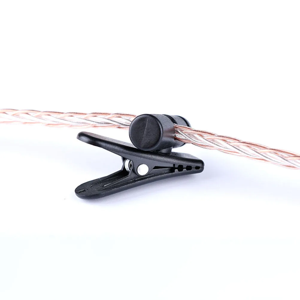 

5pcs Line For Headphone Earphone Microphone Usb Cable Cord Management Clip Holder Earbud Wire Clip Indoor Outdoor Use