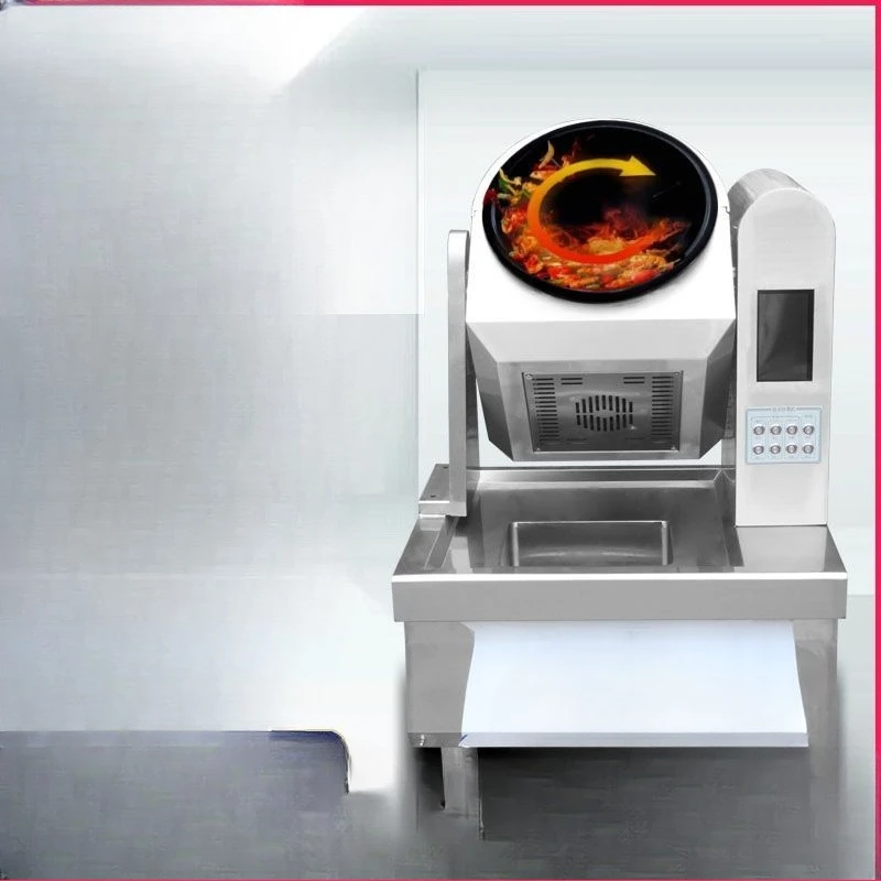 Broadcast cooking machine electromagnetic commercial drum type automatic
