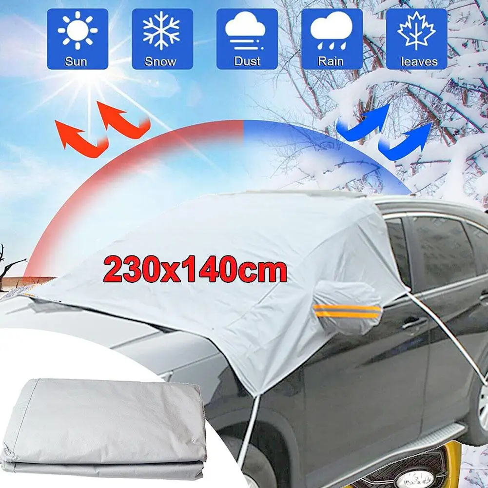 Automobile Sunshade Cover Ice For Windshield Winter Sun Car Front Window Windscreen Cover R2L6