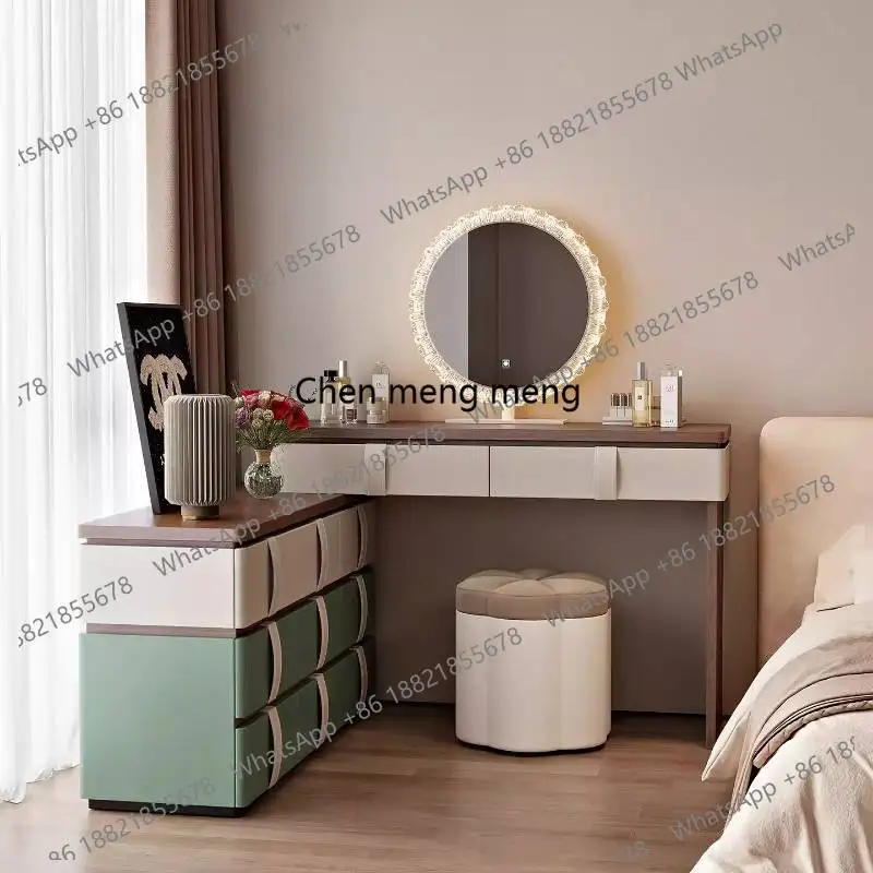 Decoration Extension Vanity Desk Drawers Makeup Compact Adult Dressing Table Room Stuff Corner Muebles De Dormitorio