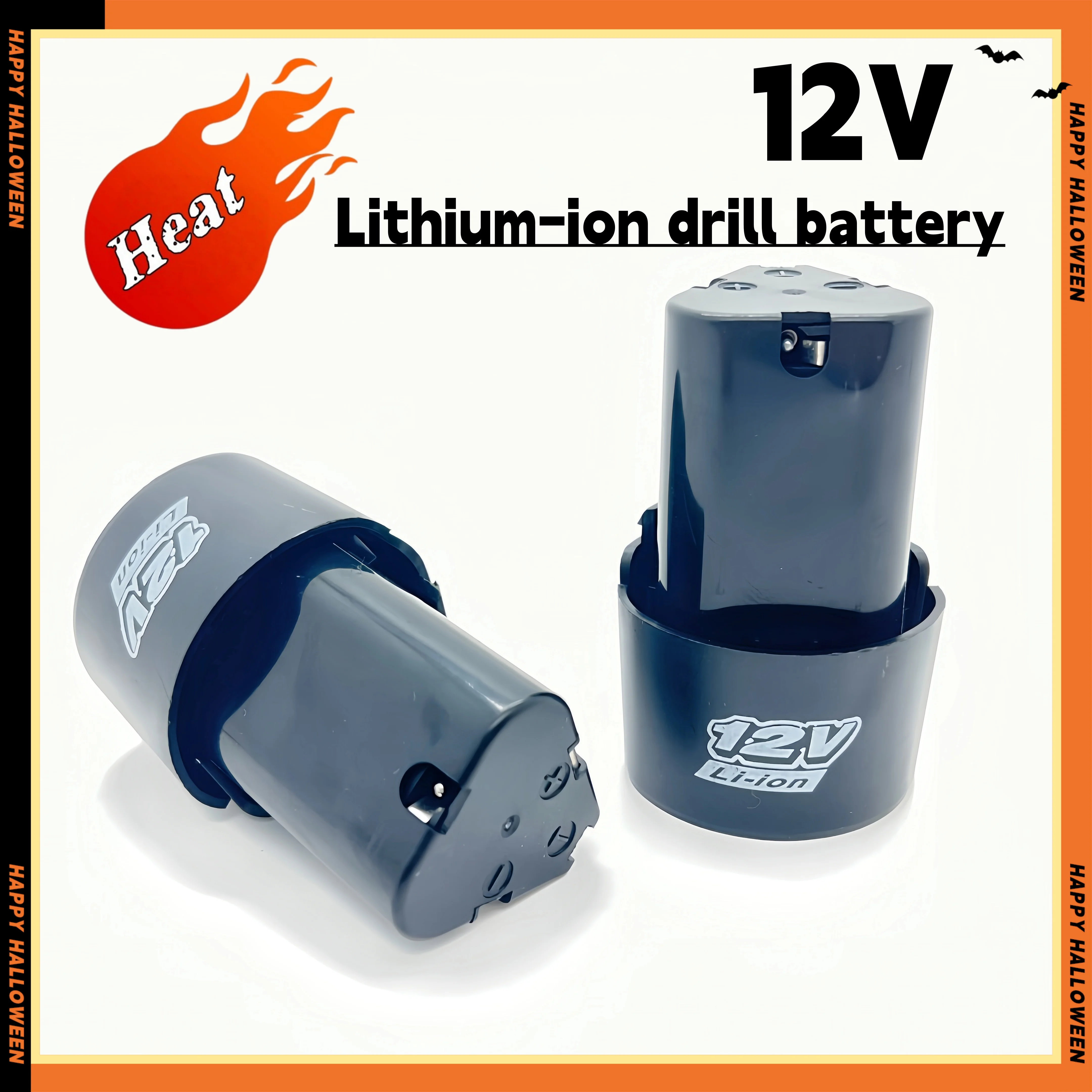 Beliebter 12V/4,0Ah Wiederaufladbarer Lithium-Ionen-Akku, Geeignet für Verschiedene Marken von Elektroschraubern, Bohrern und Winkelschleifern