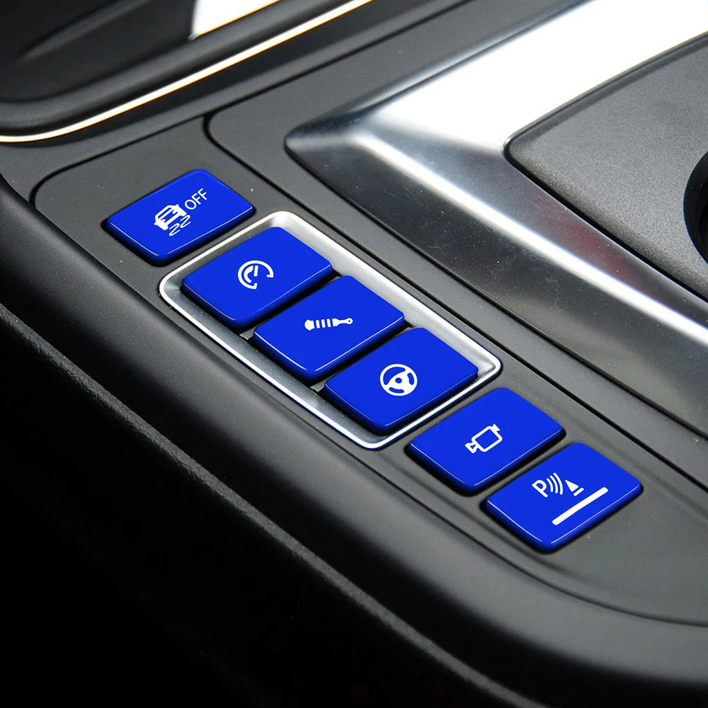 For BMW 3 Series M3 F80 M4 F82 Central ESP Antislip Button Radar Sensor Button Camera Console Switch Red Blue Black view 3