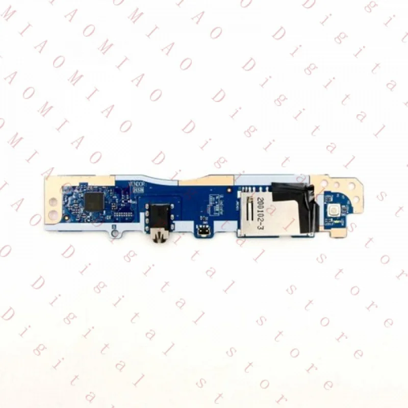 RT  New Power Button SD Audio Board For Lenovo Ideapad 3-14IML05 NS-C781 GS452