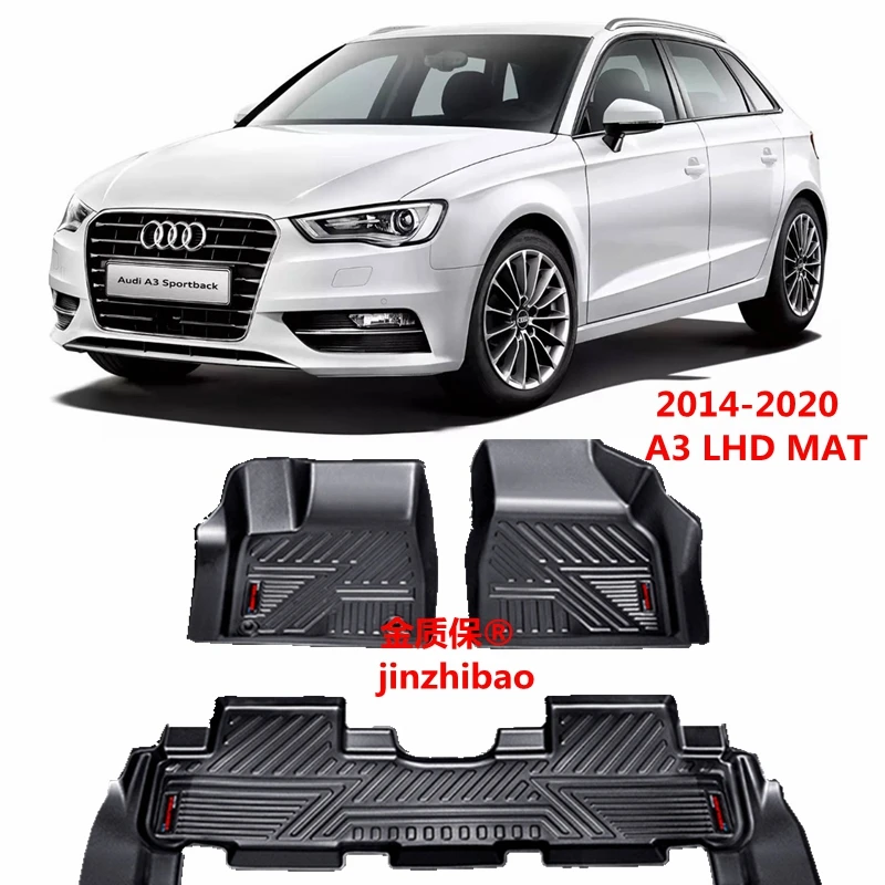 

Подходит для 2014-2020 Audi A3 S3 автомобильный коврик подходит для Audi A3 S3 водонепроницаемые коврики Audi A3 S3 коврики для багажника автомобильные коврики