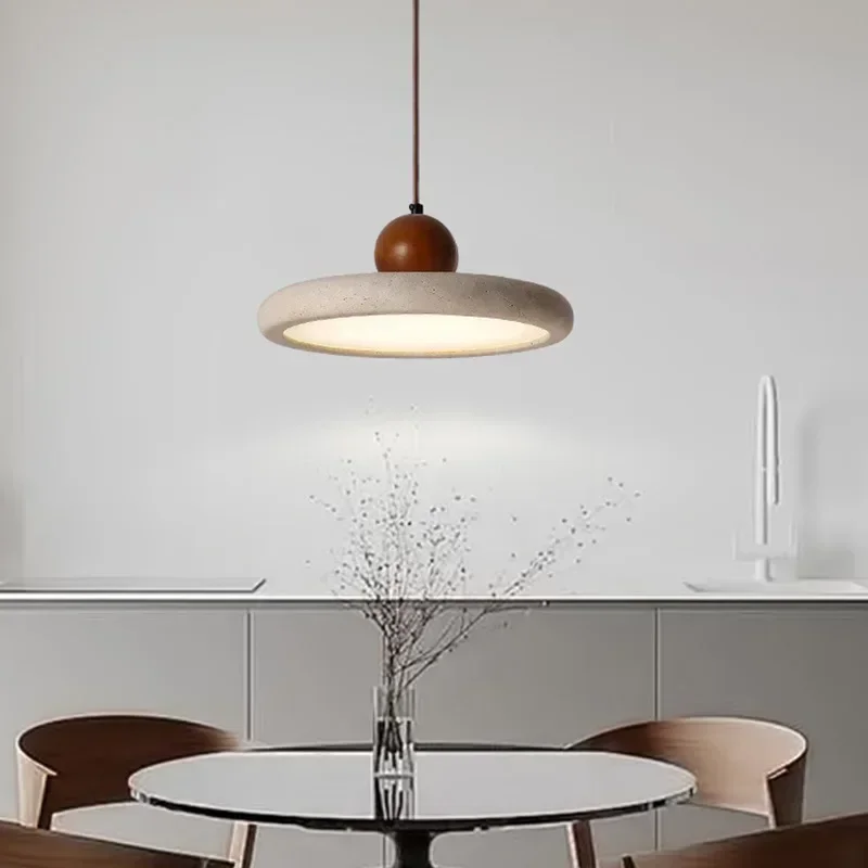 Designer de pedra natural led luminária sala estar jantar mesa barra quarto cozinha criativo lustre iluminação casa decoração