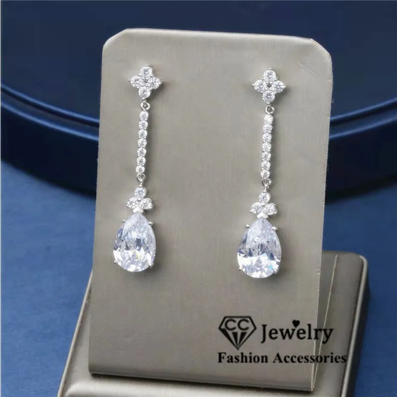 Cc Drop Earrings Fo… - image