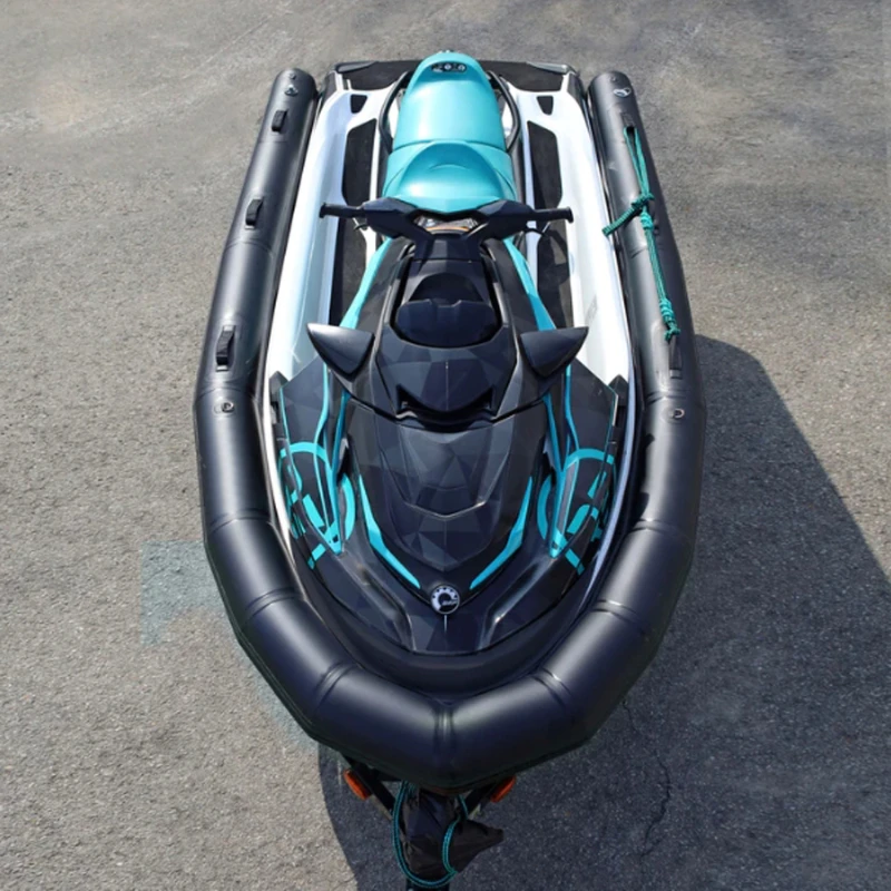 

High Quality Inflatable Pvc Jet Ski Safety Pontoon Inflatable Rib Kit Protective Buoy Pontoon Water Collar For Jet Ski