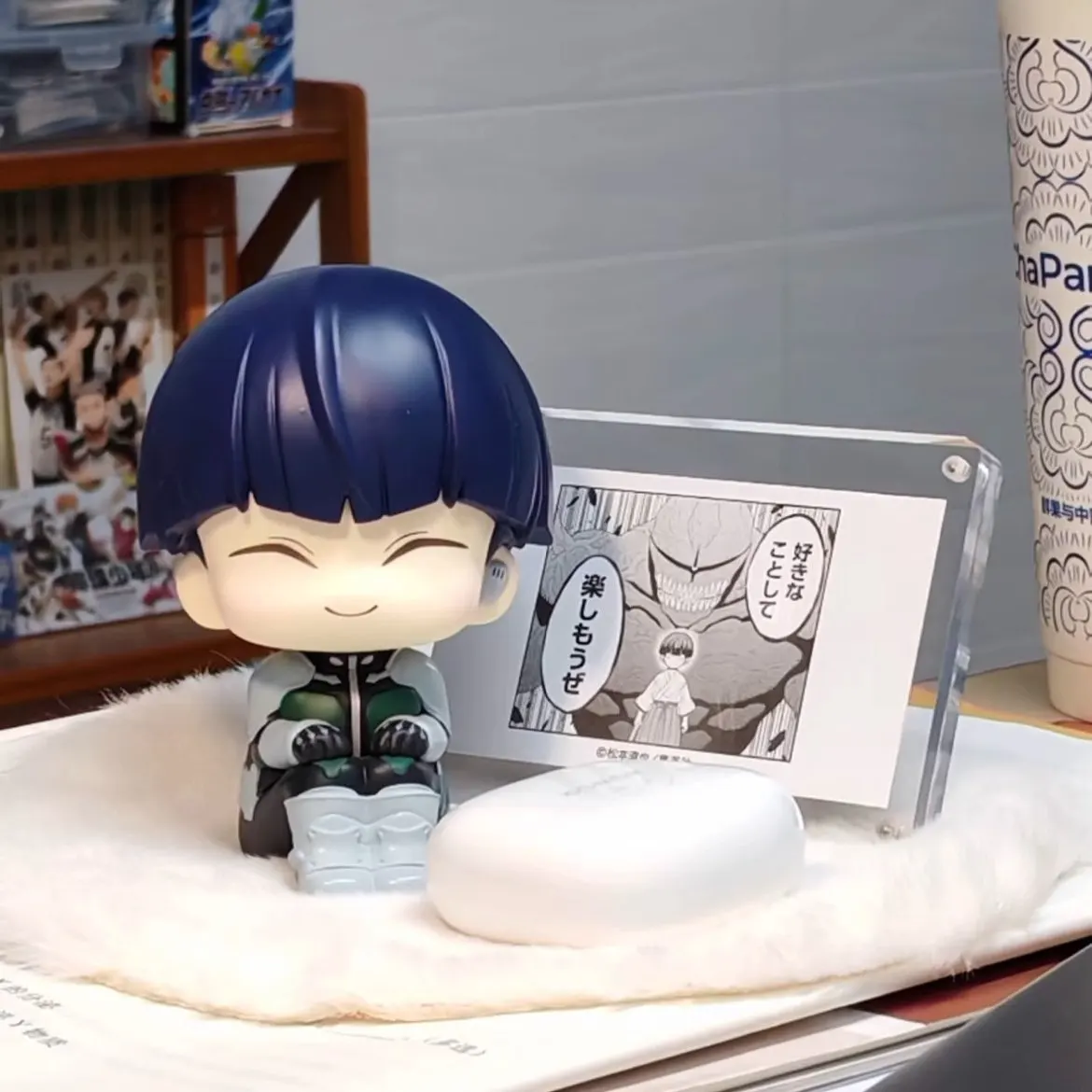 MegaHouse أنيمي الشكل صندوق تحكم السيارة Q نسخة تحصيل لعبة مجسمة لمحبي الكبار نسبة PVC ثابتة 5 + سنوات