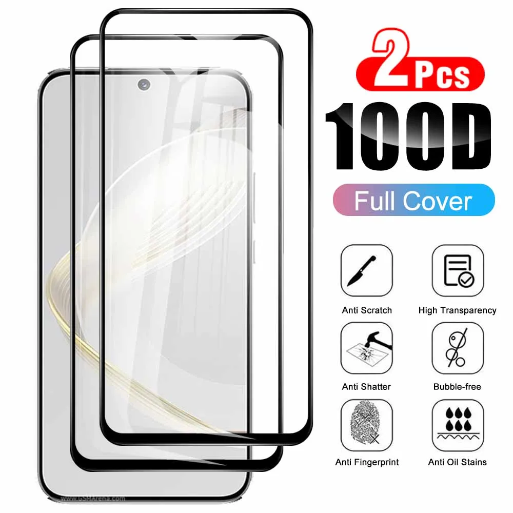 2PCS Tempered Glass Case For Huawei nova 11 4G Screen Protectors For Huawei nova11 Huawey nova 11 6.7inch Protective Glass Films