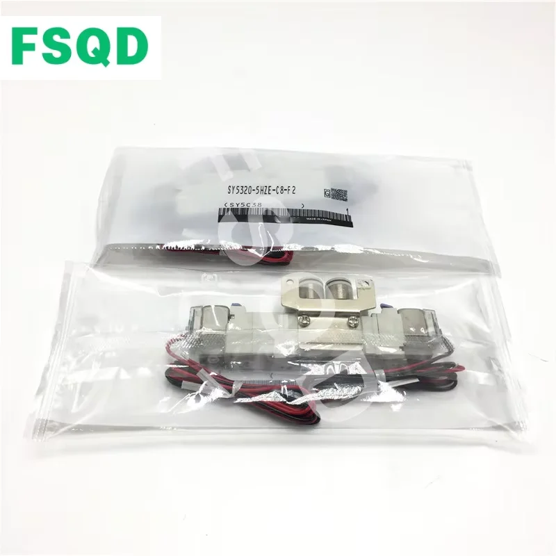 SY5000 Series SY5320-5DZD-01 SY5320-5HZE-C8-F2 SY5320-5YO-C8F-Q SY5120-5YO-C8F-Q Solenoid Valve Electromagnetic Valve SY5320
