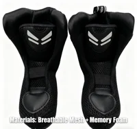 Un par de revestimientos universales para patines, extraíbles, transpirables, que absorben los golpes, se adapta a patines en línea, hielo y patines en línea