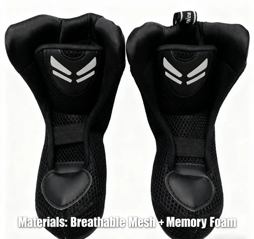 Un par de revestimientos universales para patines, extraíbles, transpirables, que absorben los golpes, se adapta a patines en línea, hielo y patines en línea